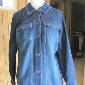 D & CO. DENIM & COMPANY LADIES COMFY DENIM JACKET